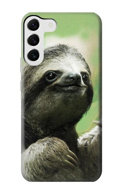 S2708 Smiling Sloth Case For Samsung Galaxy S23 Plus