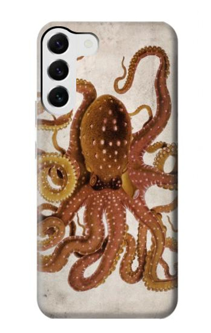 S2801 Vintage Octopus Case For Samsung Galaxy S23 Plus