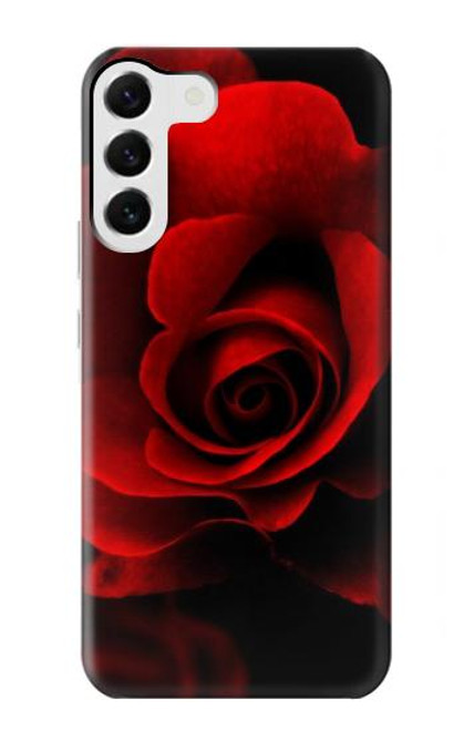 S2898 Red Rose Case For Samsung Galaxy S23 Plus