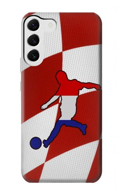 S2993 Croatia Football Soccer Case For Samsung Galaxy S23 Plus