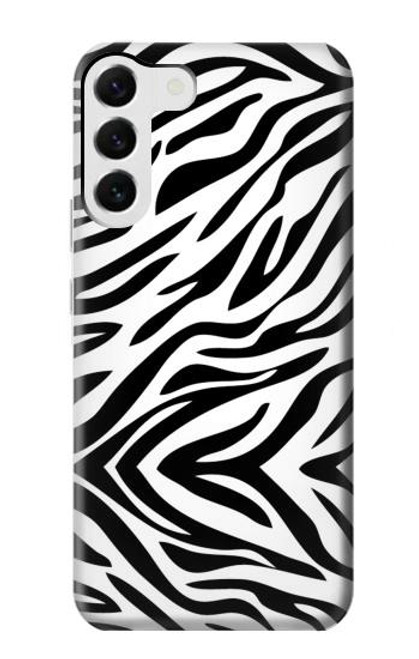 S3056 Zebra Skin Texture Graphic Printed Case For Samsung Galaxy S23 Plus