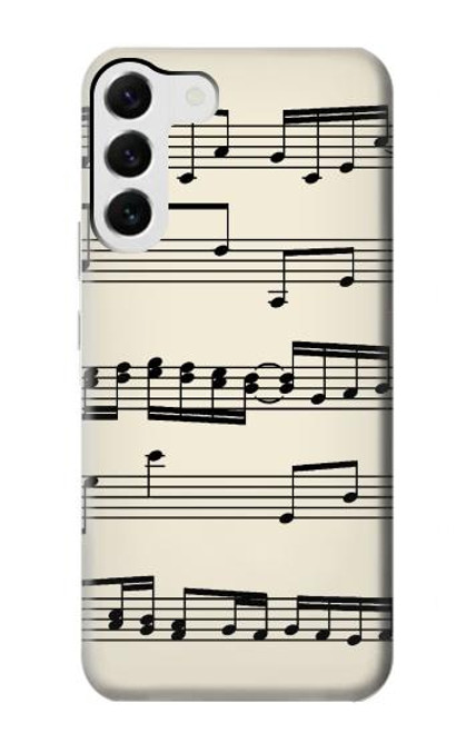 S3082 Music Sheet Case For Samsung Galaxy S23 Plus