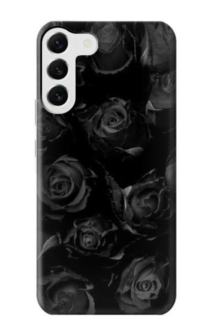 S3153 Black Roses Case For Samsung Galaxy S23 Plus