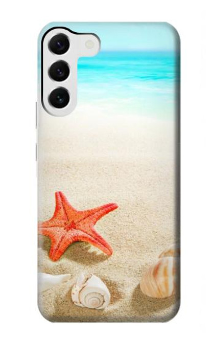 S3212 Sea Shells Starfish Beach Case For Samsung Galaxy S23 Plus