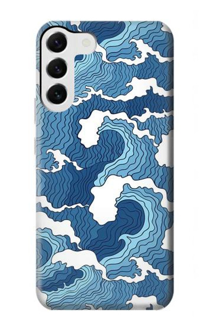 S3751 Wave Pattern Case For Samsung Galaxy S23 Plus