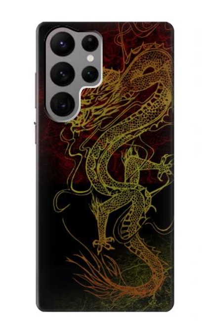 S0354 Chinese Dragon Case For Samsung Galaxy S23 Ultra