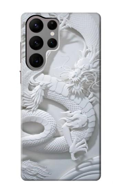 S0386 Dragon Carving Case For Samsung Galaxy S23 Ultra