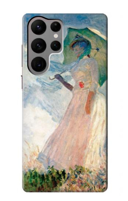 S0998 Claude Monet Woman with a Parasol Case For Samsung Galaxy S23 Ultra