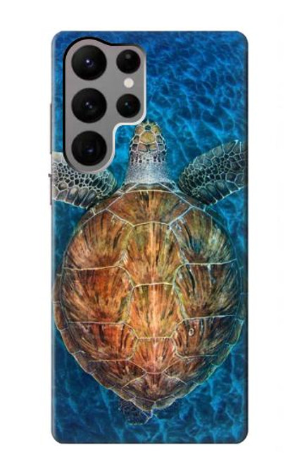 S1249 Blue Sea Turtle Case For Samsung Galaxy S23 Ultra