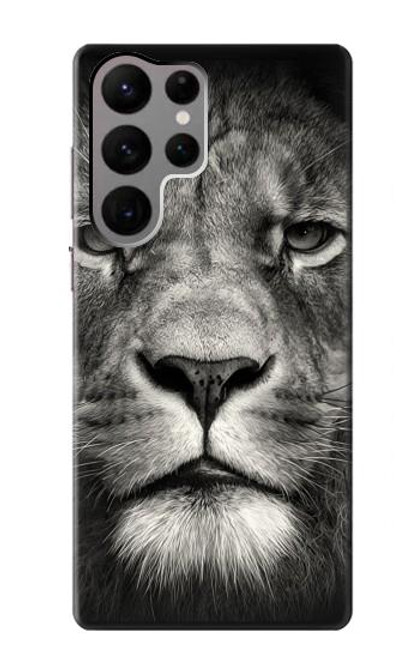 S1352 Lion Face Case For Samsung Galaxy S23 Ultra