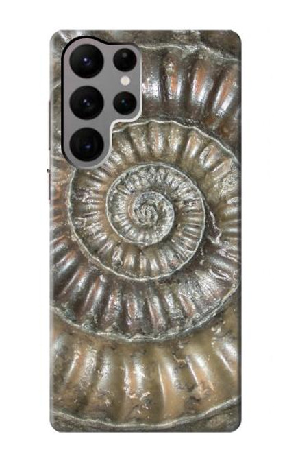 S1788 Ammonite Fossil Case For Samsung Galaxy S23 Ultra