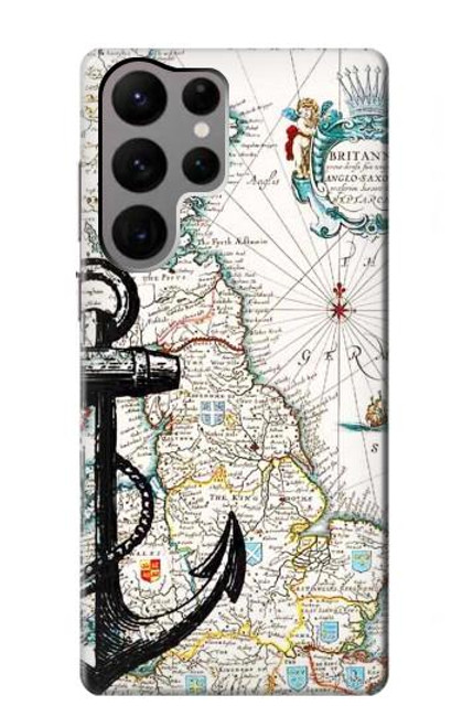 S1962 Nautical Chart Case For Samsung Galaxy S23 Ultra