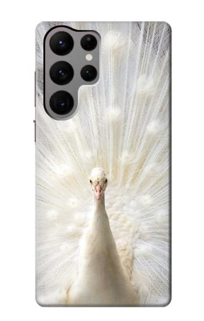 S1980 White Peacock Case For Samsung Galaxy S23 Ultra