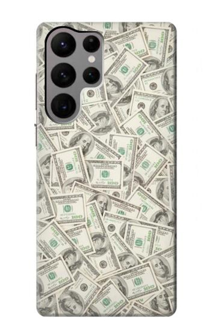 S2077 Money Dollar Banknotes Case For Samsung Galaxy S23 Ultra