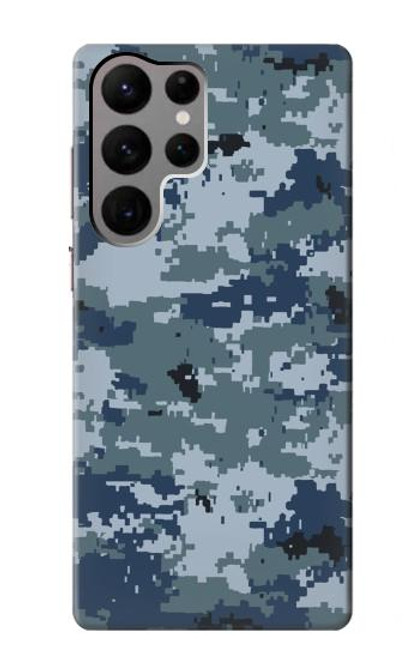S2346 Navy Camo Camouflage Graphic Case For Samsung Galaxy S23 Ultra