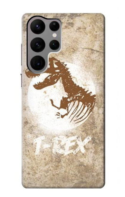 S2372 T-Rex Jurassic Fossil Case For Samsung Galaxy S23 Ultra