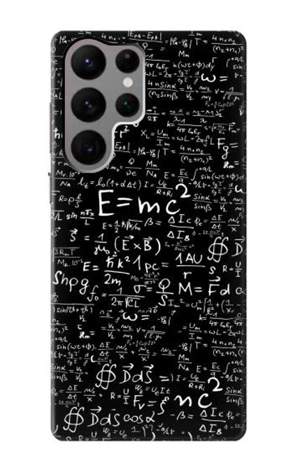 S2574 Mathematics Physics Blackboard Equation Case For Samsung Galaxy S23 Ultra