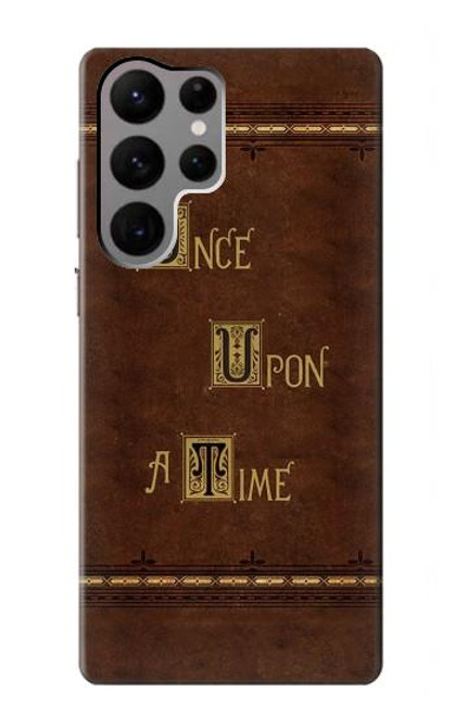 S2643 Once Upon A Time Book Case For Samsung Galaxy S23 Ultra