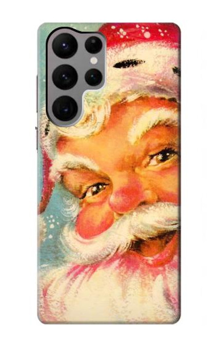 S2840 Christmas Vintage Santa Case For Samsung Galaxy S23 Ultra