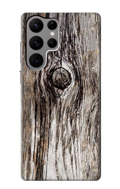 S2844 Old Wood Bark Graphic Case For Samsung Galaxy S23 Ultra