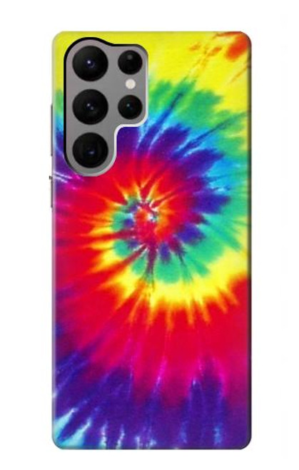 S2884 Tie Dye Swirl Color Case For Samsung Galaxy S23 Ultra