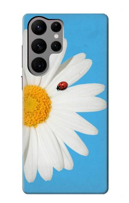 S3043 Vintage Daisy Lady Bug Case For Samsung Galaxy S23 Ultra