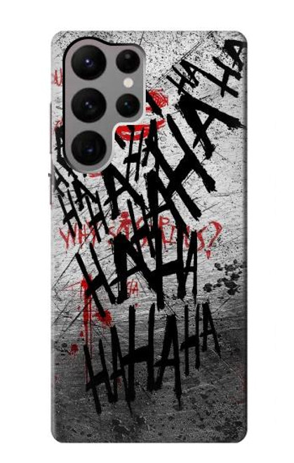 S3073 Joker Hahaha Blood Splash Case For Samsung Galaxy S23 Ultra