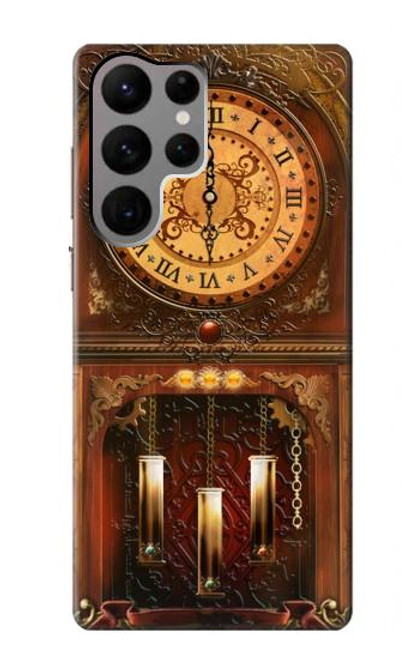 S3174 Grandfather Clock Case For Samsung Galaxy S23 Ultra