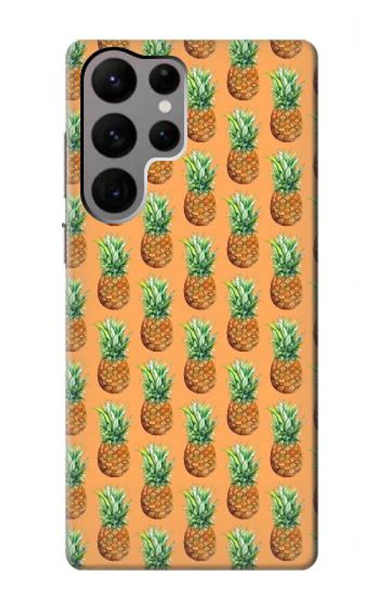 S3258 Pineapple Pattern Case For Samsung Galaxy S23 Ultra