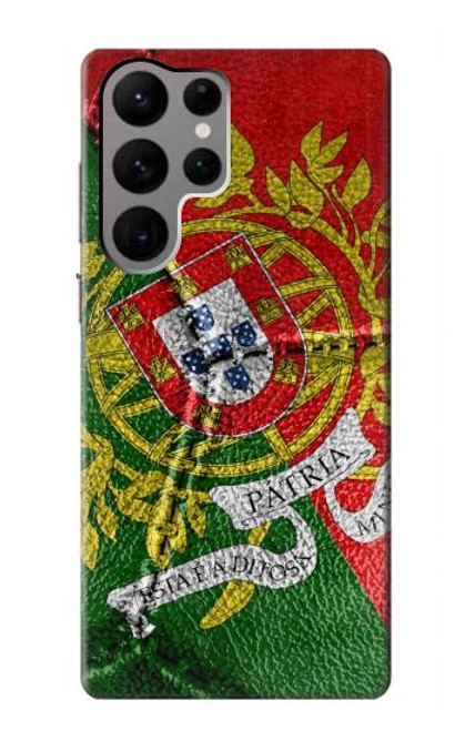 S3300 Portugal Flag Vintage Football Graphic Case For Samsung Galaxy S23 Ultra