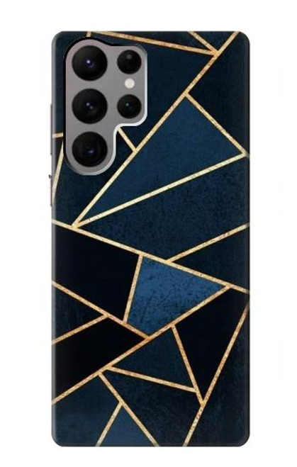 S3479 Navy Blue Graphic Art Case For Samsung Galaxy S23 Ultra