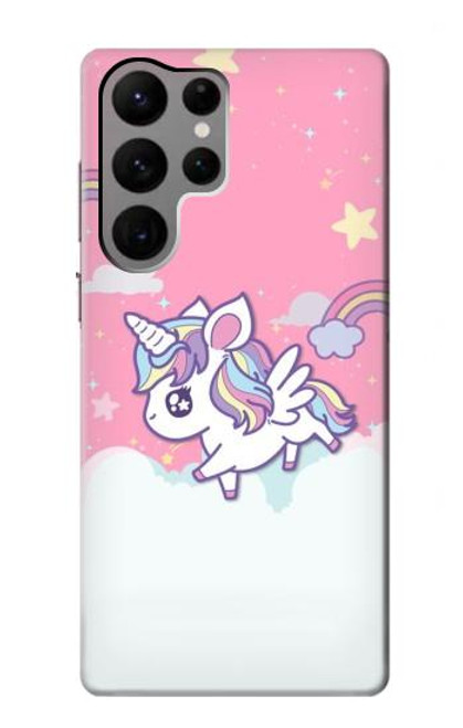 S3518 Unicorn Cartoon Case For Samsung Galaxy S23 Ultra