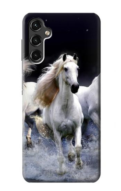 S0246 White Horse Case For Samsung Galaxy A14 5G