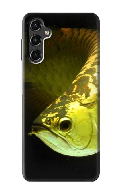 S1021 Gold Arowana Fish Case For Samsung Galaxy A14 5G