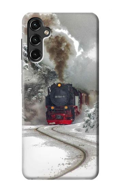 S1509 Steam Train Case For Samsung Galaxy A14 5G