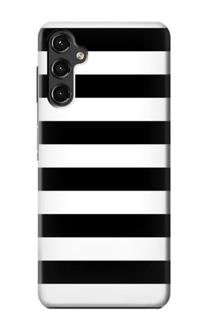 S1596 Black and White Striped Case For Samsung Galaxy A14 5G