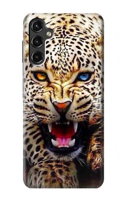 S1932 Blue Eyed Leopard Case For Samsung Galaxy A14 5G