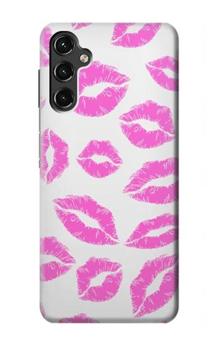 S2214 Pink Lips Kisses Case For Samsung Galaxy A14 5G