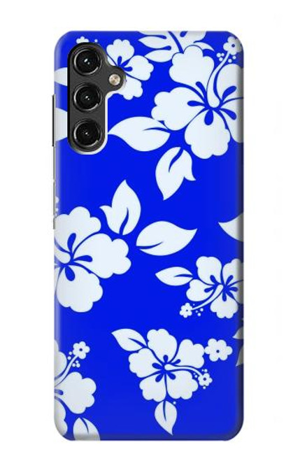 S2244 Hawaiian Hibiscus Blue Pattern Case For Samsung Galaxy A14 5G