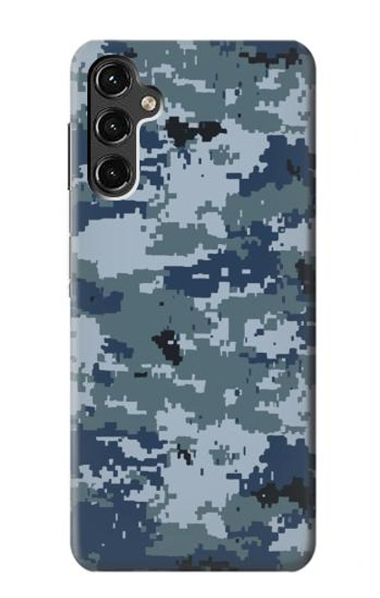 S2346 Navy Camo Camouflage Graphic Case For Samsung Galaxy A14 5G