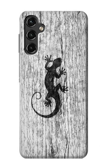 S2446 Gecko Wood Graphic Printed Case For Samsung Galaxy A14 5G