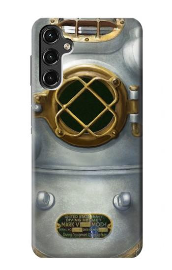 S2646 Vintage Deep Sea Diver Helmet Case For Samsung Galaxy A14 5G