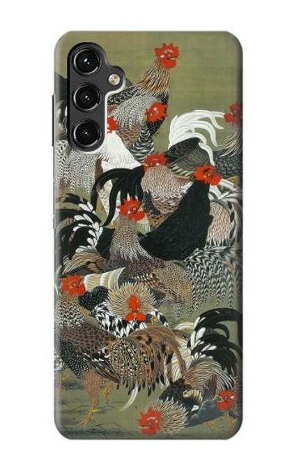 S2699 Ito Jakuchu Rooster Case For Samsung Galaxy A14 5G