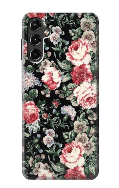S2727 Vintage Rose Pattern Case For Samsung Galaxy A14 5G