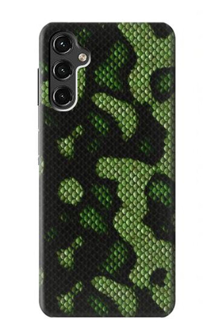 S2877 Green Snake Skin Graphic Printed Case For Samsung Galaxy A14 5G