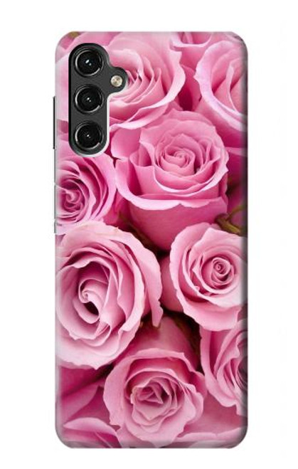 S2943 Pink Rose Case For Samsung Galaxy A14 5G