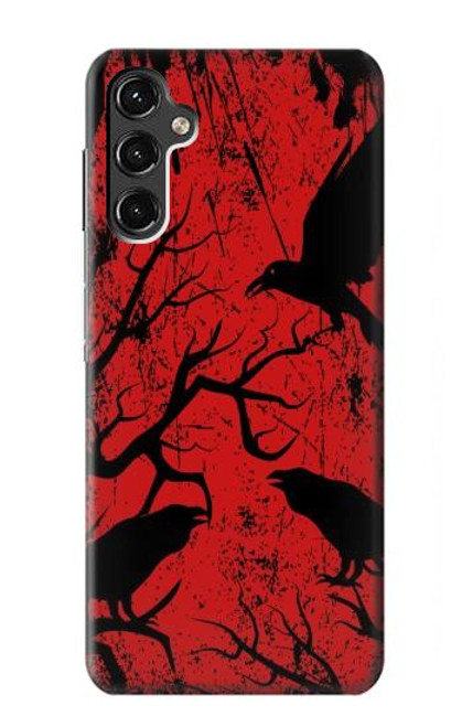 S3325 Crow Black Blood Tree Case For Samsung Galaxy A14 5G