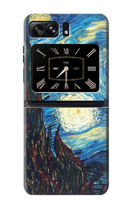 S0582 Van Gogh Starry Nights Case For Motorola Moto Razr 2022