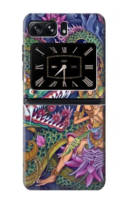 S1240 Bali Painting Case For Motorola Moto Razr 2022