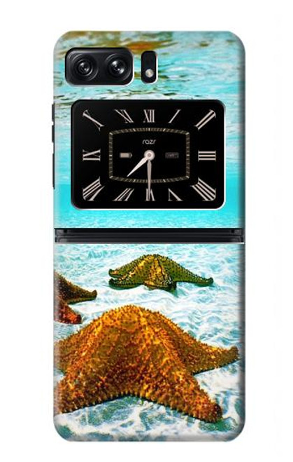 S1679 Starfish Sea Beach Case For Motorola Moto Razr 2022